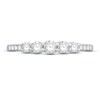 Thumbnail Image 3 of Previously Owned Diamond Wedding Band 1/2 ct tw Round-cut 10K White Gold