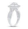 Thumbnail Image 2 of Previously Owned Multi-Diamond Engagement Ring 7/8 ct tw Round-Cut 10K White Gold