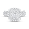 Thumbnail Image 3 of Previously Owned Multi-Diamond Engagement Ring 7/8 ct tw Round-Cut 10K White Gold