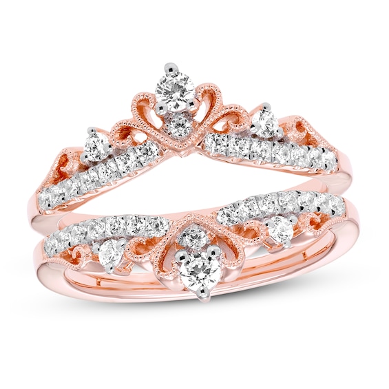 Previously Owned Diamond Enhancer Ring 1/2 ct tw Round-cut 14K Rose Gold