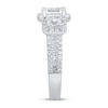 Thumbnail Image 3 of Previously Owned Three-Stone Diamond Ring 2 carats tw 14K White Gold