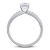 Thumbnail Image 3 of Previously Owned Lab-Grown Diamonds Round-Cut Engagement Ring 1-1/4 ct tw 14K White Gold