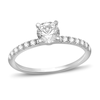 Thumbnail Image 1 of Previously Owned Diamond Engagement Ring 7/8 ct tw Round-Cut 14K White Gold