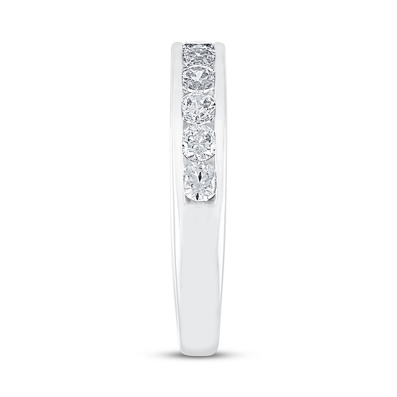 Main Image 3 of Previously Owned THE LEO Diamond Band 7/8 ct tw Round-cut 14K White Gold