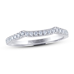 Previously Owned THE LEO Ideal Cut Diamond Wedding Band 1/5 ct tw 14K White Gold
