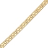 Thumbnail Image 2 of Previously Owned Nugget Geometric Link Bracelet 10K Yellow Gold 8.5&quot;