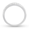 Thumbnail Image 2 of Previously Owned Ever Us Diamond Wedding Band 1/4 ct tw Round-cut 14K White Gold