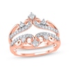 Thumbnail Image 1 of Previously Owned Diamond Enhancer Ring 1/2 ct tw Round-cut 14K Rose Gold