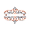 Thumbnail Image 3 of Previously Owned Diamond Enhancer Ring 1/2 ct tw Round-cut 14K Rose Gold