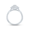 Thumbnail Image 4 of Previously Owned Monique Lhuillier Bliss Diamond Engagement Ring 1-1/5 ct tw Marquise & Round-cut 18K White Gold