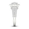 Thumbnail Image 3 of Previously Owned Multi-Diamond Engagement Ring 2 ct tw Round-cut 18K White Gold
