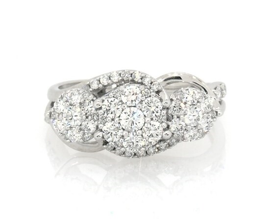 Previously Owned Diamond Engagement Ring 1 ct tw 10K White Gold