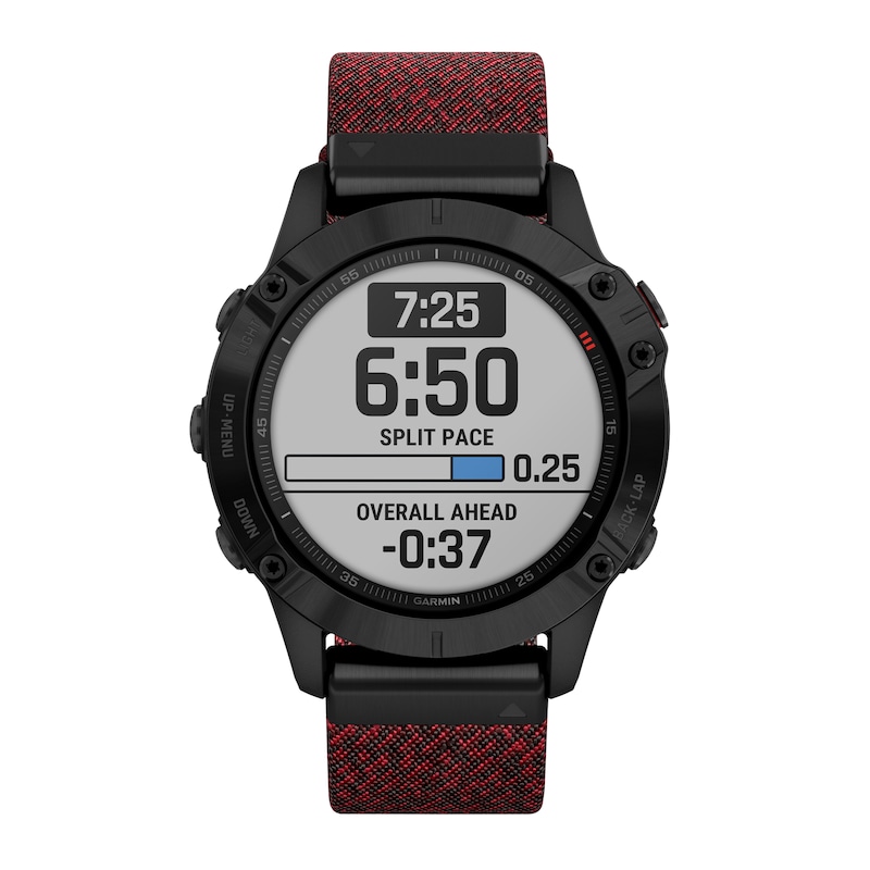 Main Image 1 of Previously Owned Garmin Fenix 6S- Pro Solar Men's Smartwatch 010-02158-16