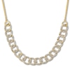 Thumbnail Image 1 of Previously Owned Diamond Link Bolo Necklace 1 ct tw 10K Yellow Gold 22"