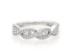 Thumbnail Image 1 of Previously Owned Diamond Twist Anniversary Ring 1/3 ct tw 10K White Gold Size 7