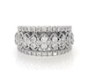 Thumbnail Image 1 of Previously Owned Diamond Anniversary Ring 1 ct tw 14K White Gold Size 7