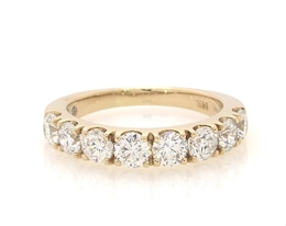 Previously Owned THE LEO Diamond Anniversary Ring 2 ct tw 14K Yellow Gold