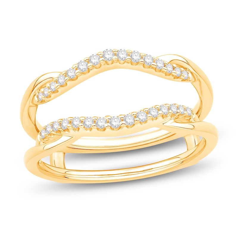 Main Image 1 of Previously Owned Diamond Enhancer Ring 1/5 ct tw 14K Yellow Gold Size 7