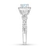 Thumbnail Image 3 of Previously Owned THE LEO First Light Diamond Engagement Ring 7/8 ct tw 14K White Gold