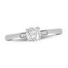 Thumbnail Image 1 of Previously Owned Diamond Engagement Ring 1/3 ct tw Round-cut 14K White Gold