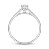 Thumbnail Image 4 of Previously Owned Diamond Engagement Ring 1/3 ct tw Round-cut 14K White Gold