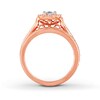 Thumbnail Image 2 of Previously Owned THE LEO Diamond Bridal Set 1 carat tw 14K Rose Gold Size 6