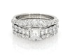 Thumbnail Image 1 of Previously Owned Princess-Cut Diamond Bridal Set 1 5/8 ct tw 14K White Gold Size 6.25