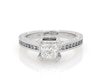 Thumbnail Image 0 of Previously Owned Princess-Cut Diamond Engagement Ring 1-1/2 ct tw Platinum