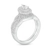 Thumbnail Image 2 of Previously Owned Neil Lane Pear-Shaped Diamond Bridal Set 1 ct tw 14K White Gold Size 6.5