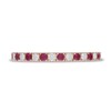 Thumbnail Image 3 of Previously Owned Neil Lane Ruby & Diamond Anniversary Ring 1/5 ct tw 14K Rose Gold