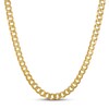 Thumbnail Image 1 of Previously Owned Italian Flat Curb Chain Necklace Solid 10K Yellow Gold 24&quot;