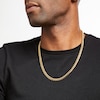 Thumbnail Image 3 of Previously Owned Miami Cuban Chain Necklace Hollow 10K Yellow Gold 22&quot;