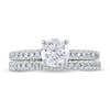 Thumbnail Image 3 of Previously Owned Adrianna Papell Round-Cut Diamond Bridal Set 1 ct tw 14K Two-Tone Gold Size 5.5