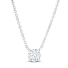 Thumbnail Image 1 of Previously Owned KAY Lab-Grown Diamonds Solitaire Necklace 1/2 ct tw 14K White Gold 19&quot;