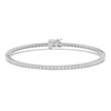 Thumbnail Image 1 of Previously Owned KAY Lab-Grown Diamonds Bracelet 2-1/2 ct tw 14K White Gold 7.25&quot;