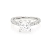 Thumbnail Image 1 of Previously Owned THE LEO Legacy Lab-Grown Diamond Princess-Cut Engagement Ring 1-7/8 ct tw 14K White Gold