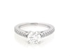 Thumbnail Image 1 of Previously Owned Lab-Grown Diamonds Engagement Ring 7/8 ct tw 14K White Gold