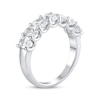 Thumbnail Image 2 of Previously Owned Lab-Grown Diamonds Diamond Anniversary Ring 2 ct tw Oval-cut 14K White Gold