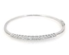 Thumbnail Image 0 of Previously Owned Lab-Created Diamonds by KAY Bangle Bracelet 2 ct tw 14K White Gold