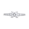Thumbnail Image 3 of Previously Owned Lab-Grown Diamonds Princess-Cut Engagement Ring 1-1/2 ct tw 14K White Gold