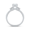 Thumbnail Image 2 of Previously Owned Lab-Grown Diamonds Diamond Oval-Cut Engagement Ring 2 ct tw 14K White Gold