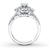 Thumbnail Image 2 of Previously Owned Diamond Bridal Set 1 carat tw 14K White Gold Size 5