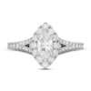 Thumbnail Image 2 of Previously Owned Neil Lane Diamond Engagement Ring 1 ct tw Marquise & Round-Cut 14K White Gold