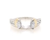 Thumbnail Image 1 of Previously Owned Marquise-Cut Diamond Enhancer Ring 1/2 ct tw 14K Two-Tone Gold Size 7