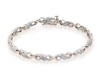 Thumbnail Image 1 of Previously Owned Diamond Infinity Bracelet 1/2 ct tw 10K Two-Tone Gold