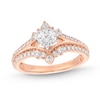 Thumbnail Image 1 of Previously Owned Diamond Engagement Ring 7/8 ct tw Round-cut 14K Rose Gold