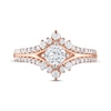 Thumbnail Image 3 of Previously Owned Diamond Engagement Ring 7/8 ct tw Round-cut 14K Rose Gold
