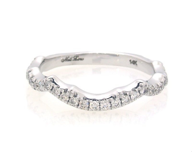 Main Image 1 of Previously Owned Neil Lane Wedding Band 1/3 ct tw Diamonds 14K White Gold