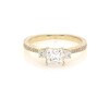 Thumbnail Image 1 of Previously Owned Neil Lane Bridal Diamond Engagement Ring 1 ct tw Princess-cut 14K Yellow Gold