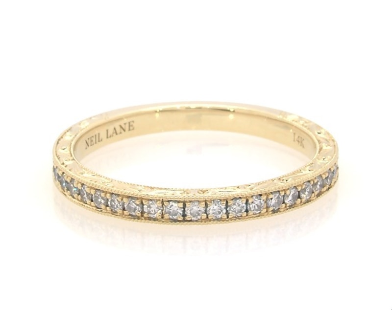 Main Image 1 of Previously Owned Neil Lane Bridal Diamond Wedding Band 1/4 ct tw 14K Yellow Gold